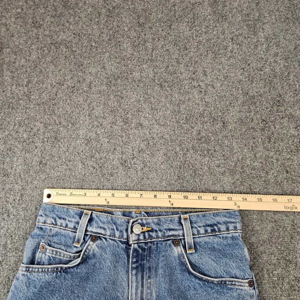 Vintage Levis 550 Student Relaxed Fit Jeans Light Wash Denim W27 L28 0599 Mexico